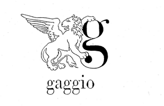 G GAGGIO logo