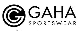 G GAHA SPORTSWEAR logo