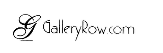 G GALLERYROW.COM logo