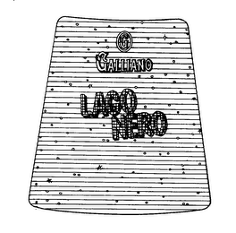 G GALLIANO LAGO NERO logo