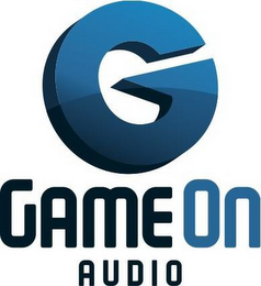 G GAME ON AUDIO logo