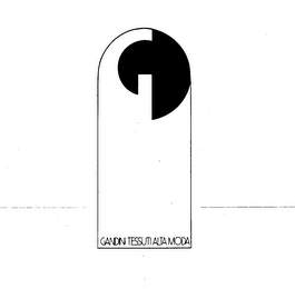 G GANDINI TESSUTI ALTA MODA logo
