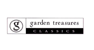 G GARDEN TREASURES CLASSICS logo