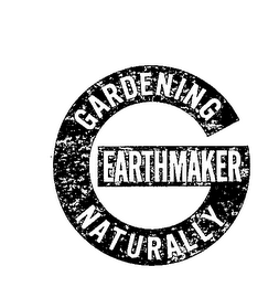 G GARDENING NATURALLY EARTHMAKER logo