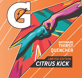 G GATORADE THIRST QUENCHER LIMITED EDITION CITRUS KICK