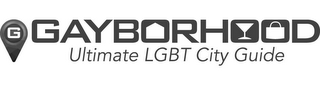 G GAYBORHOOD ULTIMATE LGBT CITY GUIDE logo