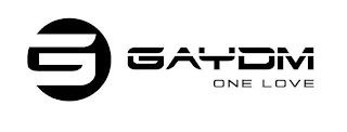 G GAYDM ONE LOVE logo