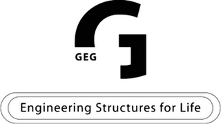 G GEG ENGINEERING STRUCTURES FOR LIFE logo