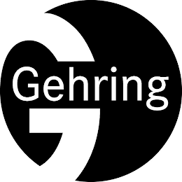 G GEHRING logo