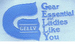 G GELLY GEAR ESSENTIAL FOR LADIES LIKE YOU logo