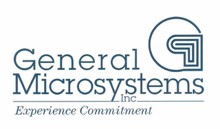 G GENERAL MICROSYSTEMS INC EXPERIENCE COMMITMENT logo