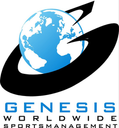 G GENESIS WORLDWIDE SPORTS MANAGEMENT logo