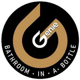 G GENIE BATHROOM · IN · A · BOTTLE logo