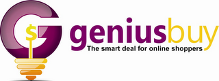 G GENIUSBUY THE SMART DEAL FOR ONLINE SHOPPERS logo