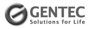 G GENTEC SOLUTIONS FOR LIFE logo