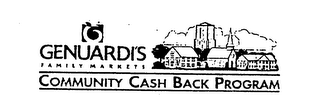 G GENUARDI'S FAMILY MARKETS COMMUNITY CASH BACK PROGRAM logo