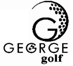 G GEORGE GOLF logo