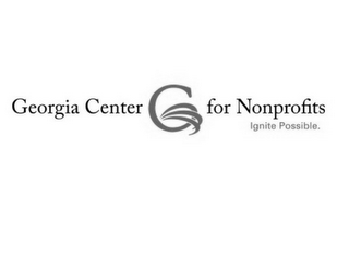 G GEORGIA CENTER FOR NONPROFITS IGNITE POSSIBLE. logo
