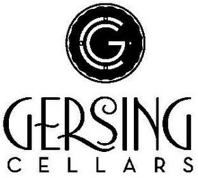 G GERSING CELLARS logo