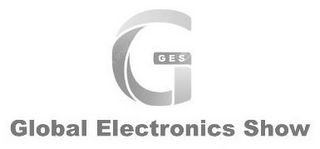 G GES GLOBAL ELECTRONICS SHOW logo