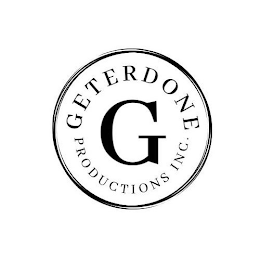 G GETERDONE PRODUCTIONS INC. logo