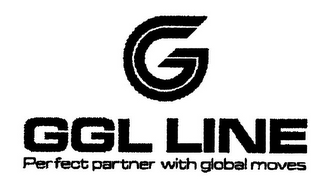 G GGL LINE PERFECT PARTNER WITH GLOBAL MOVES logo