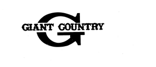 G GIANT COUNTRY logo