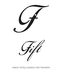 G GIFT GREAT INTELLIGENCE FOR TRIUMPH logo
