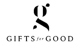 G GIFTS FOR GOOD logo