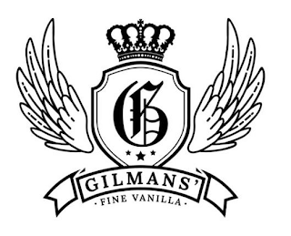 G GILMANS' FINE VANILLA logo