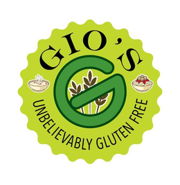 G GIO'S UNBELIEVABLY GLUTEN FREE logo