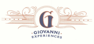G GIOVANNI EXPERIENCES logo