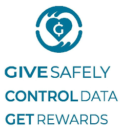 G GIVE SAFELY CONTROL DATA GET REWARDS logo