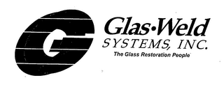 G GLAS WELD SYSTEMS, INC.  THE GLASS RESTORATION PEOPLE logo