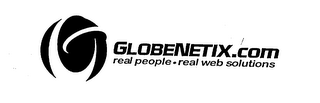 G GLOBENETIX.COM REAL PEOPLE REAL WEB SOLUTIONS logo