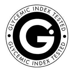 G GLYCEMIC INDEX TESTED logo