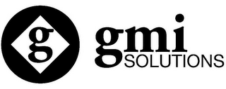 G GMI SOLUTIONS logo