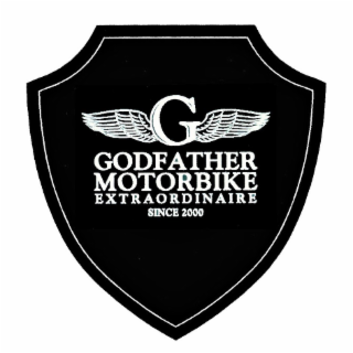 G GODFATHER MOTORBIKE EXTRAORDINAIRE SINCE 2000 logo