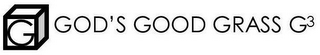 G GOD'S GOOD GRASS G3 logo