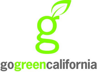 G GOGREENCALIFORNIA logo