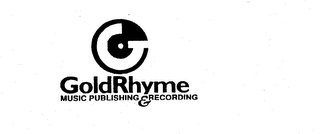 G GOLDRHYME MUSIC PUBLISHING AND RECORDING logo