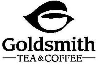 G GOLDSMITH TEA & COFFEE logo