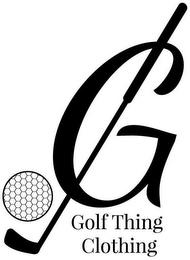 G GOLF THING CLOTHING logo