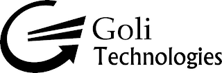 G GOLI TECHNOLOGIES logo