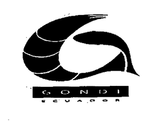 G GONDI ECUADOR logo