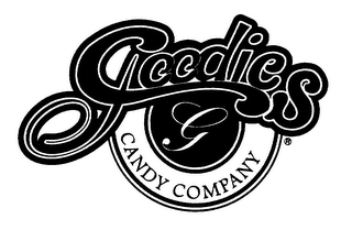 G GOODIES CANDY COMPANY logo