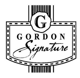 G GORDON SIGNATURE logo