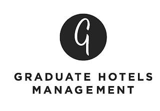 G GRADUATE HOTELS MANAGEMENT logo