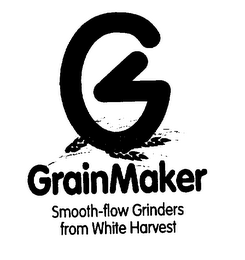 G GRAINMAKER SMOOTH-FLOW GRINDERS FROM WHITE HARVEST logo