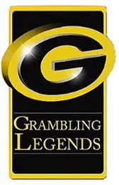 G GRAMBLING LEGENDS logo